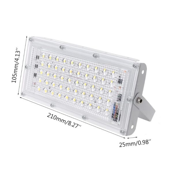 50w 50 Led White Shell Flood Light - Image 6