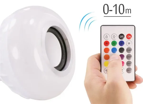 Led music bulb RGB wireless Bluetooth light bulb with speaker - Image 4