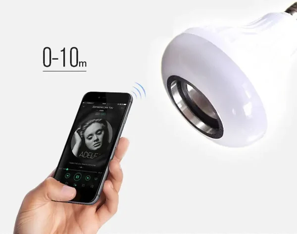 Led music bulb RGB wireless Bluetooth light bulb with speaker - Image 5