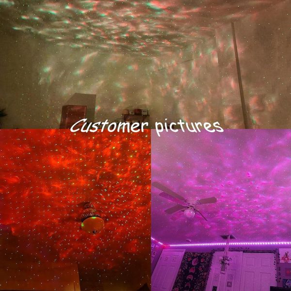 Galaxy Light Projector with Remote & Bluetooth Speaker - Image 7