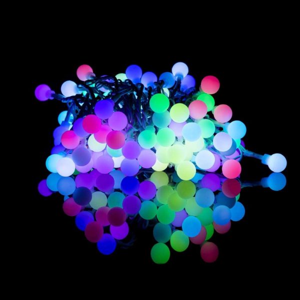 USB Connector with Remote DC5V Fairy String Lights Crystal Ball LED Christmas Light