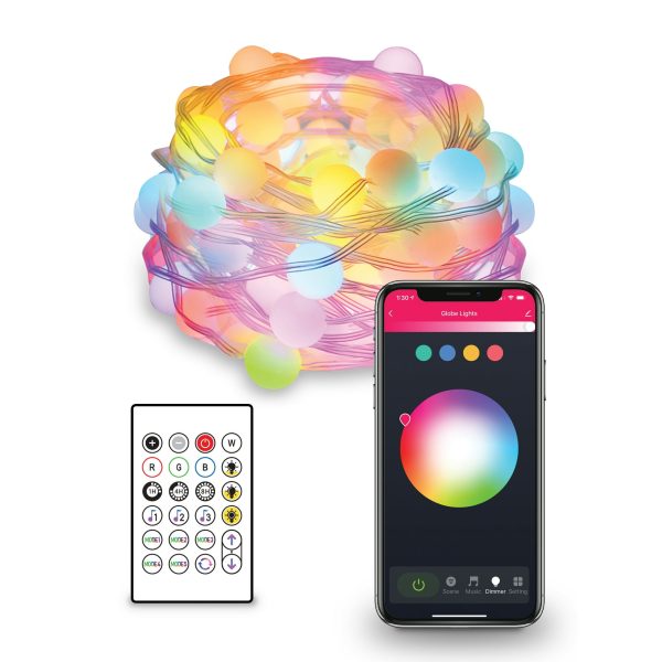 USB Connector with Remote DC5V Fairy String Lights Crystal Ball LED Christmas Light - Image 3