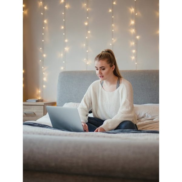 USB Connector with Remote DC5V Fairy String Lights Crystal Ball LED Christmas Light - Image 4
